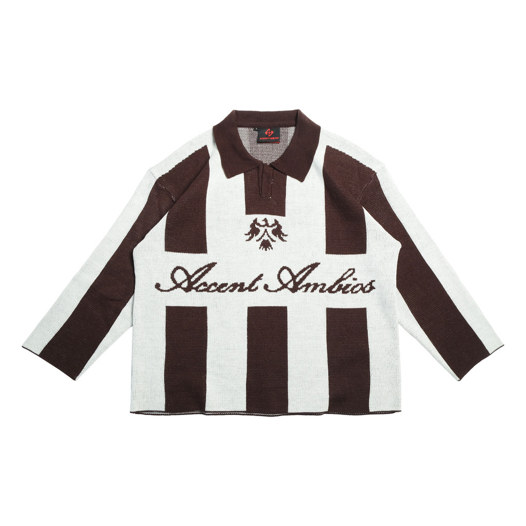 AccentAmbios LongSleeve Jersey KnitWear Brown