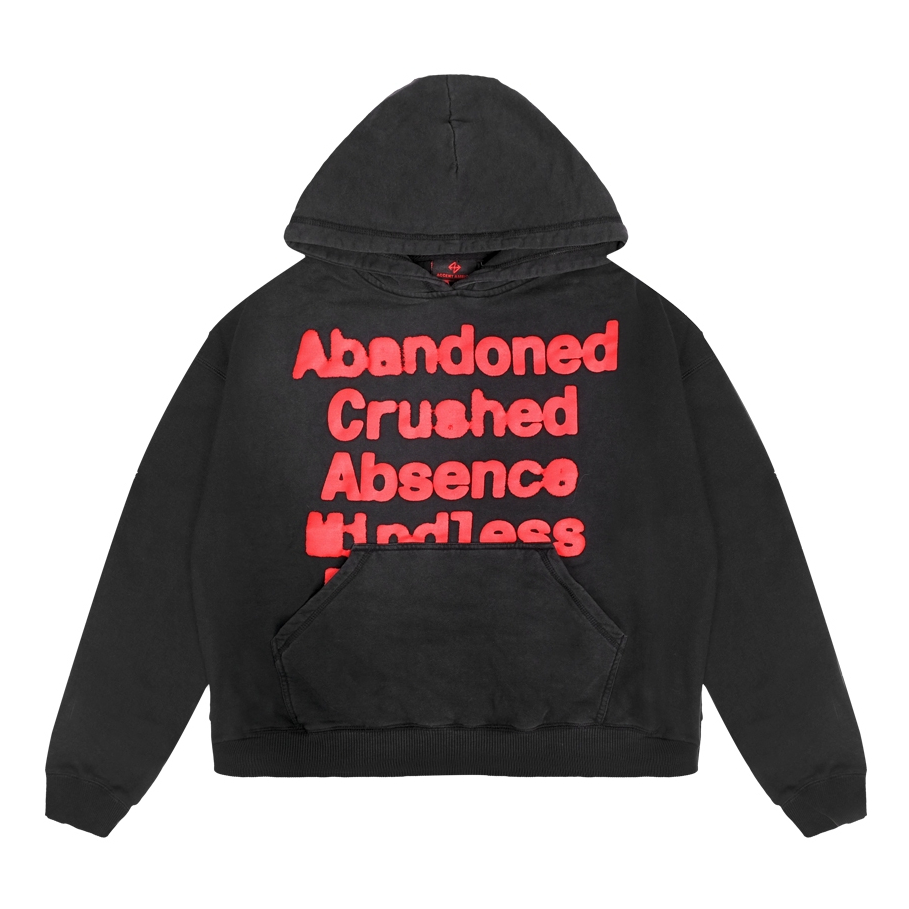 AccentAmbios Emptiness Vintage Washed Hoodie 330 Gsm