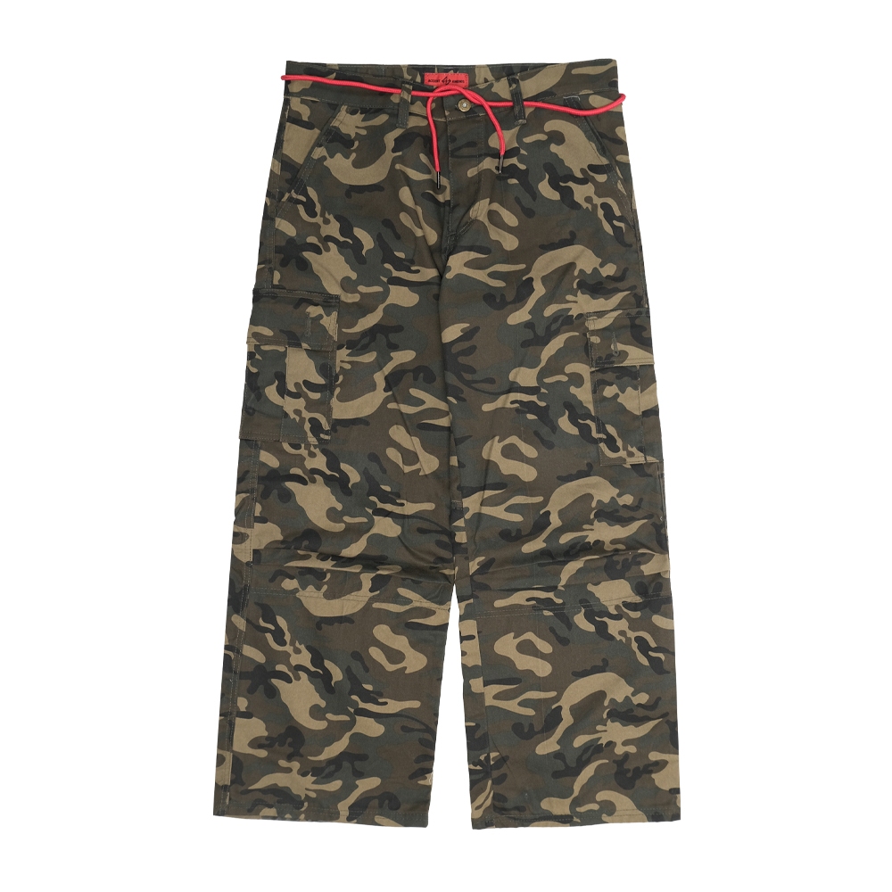 AccentAmbios Unrest Camo Cargo Baggy Pants